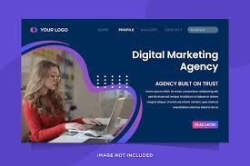 digital marketing landing page