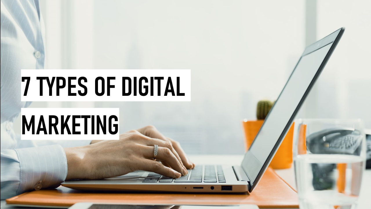 types of digital marketing